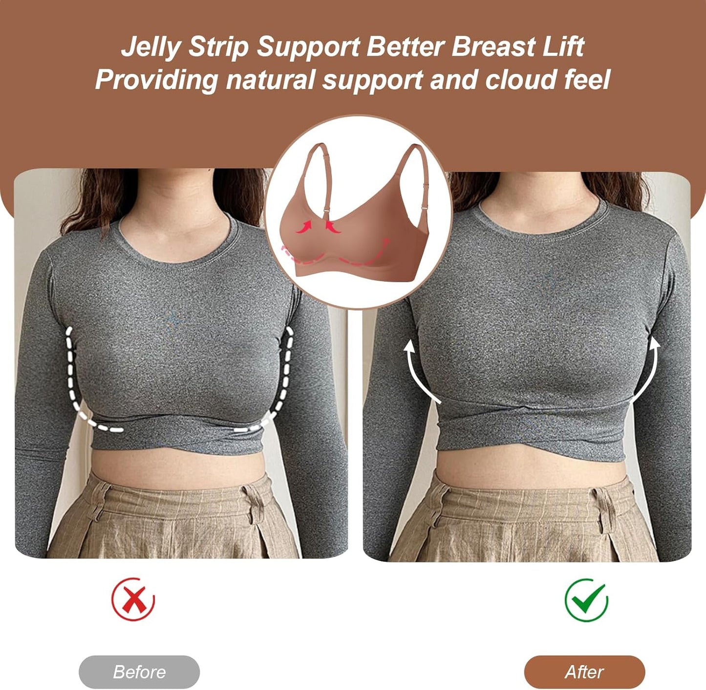 Mavelle Comfy Jelly Push Up Bra™