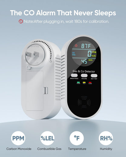 5-in-1 Carbon Monoxide Detector