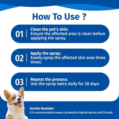 Pet Skin Treatment Spray
