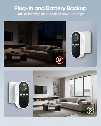 5-in-1 Carbon Monoxide Detector