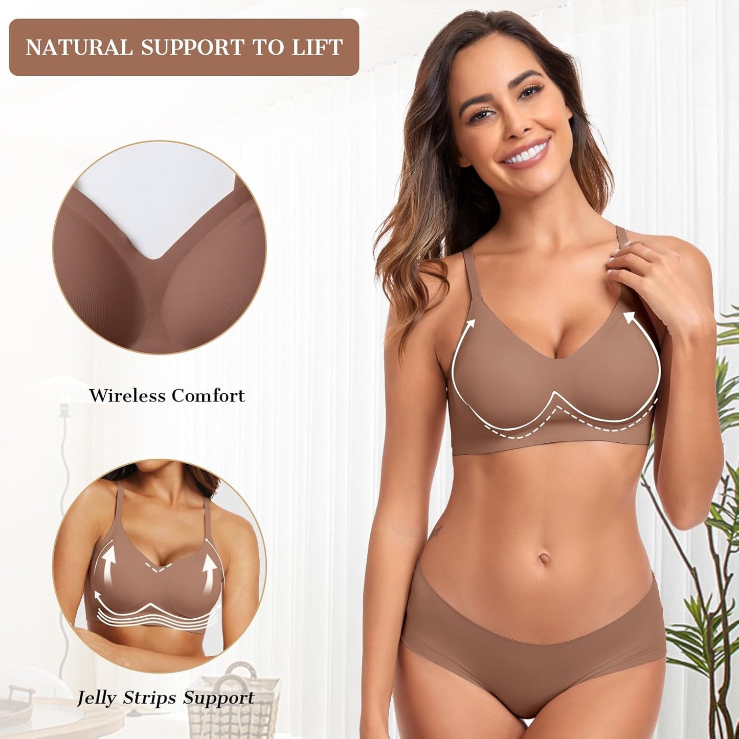 Mavelle Comfy Jelly Push Up Bra™