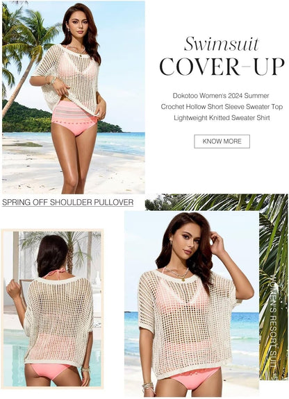 Mavelle Crochet Knit Top