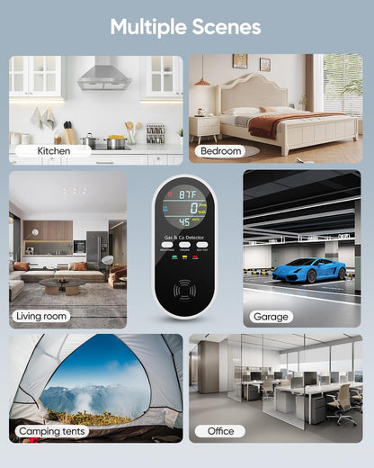 5-in-1 Carbon Monoxide Detector