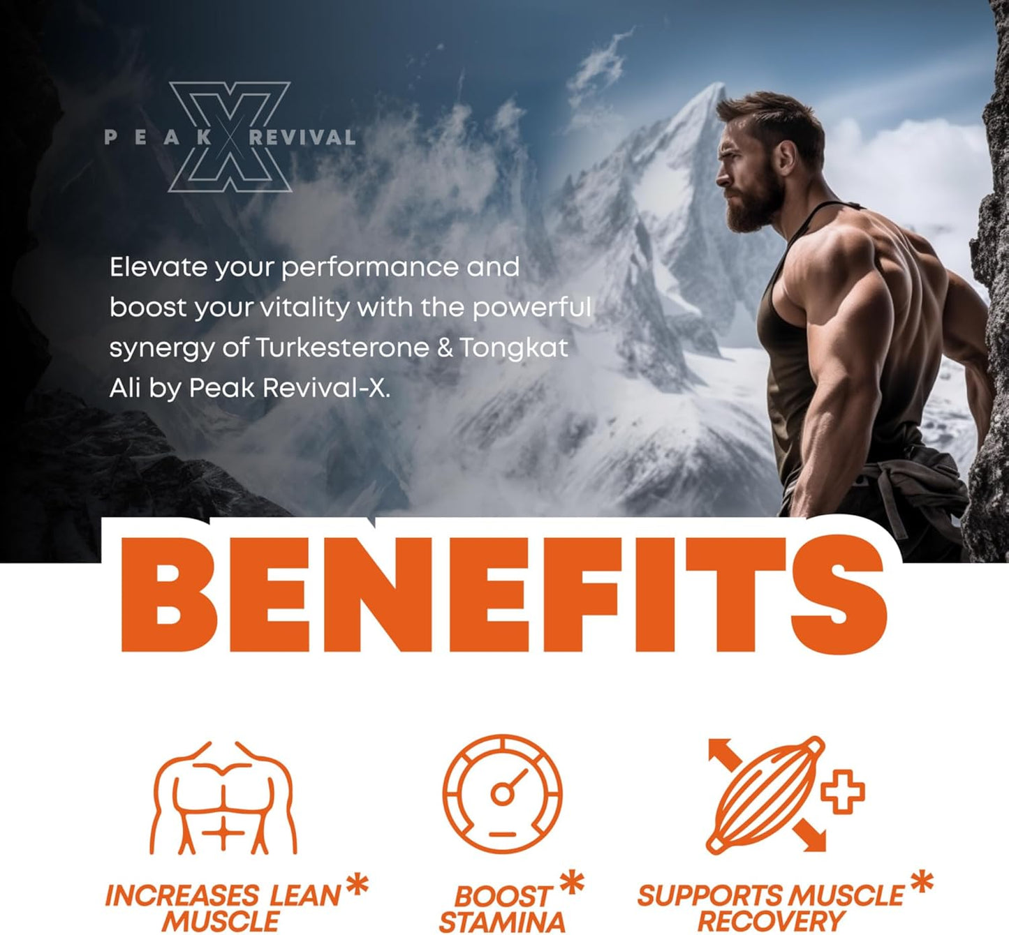 PeakX Turkesterone & Tongkat Ali