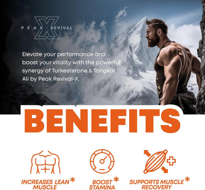 PeakX Turkesterone & Tongkat Ali
