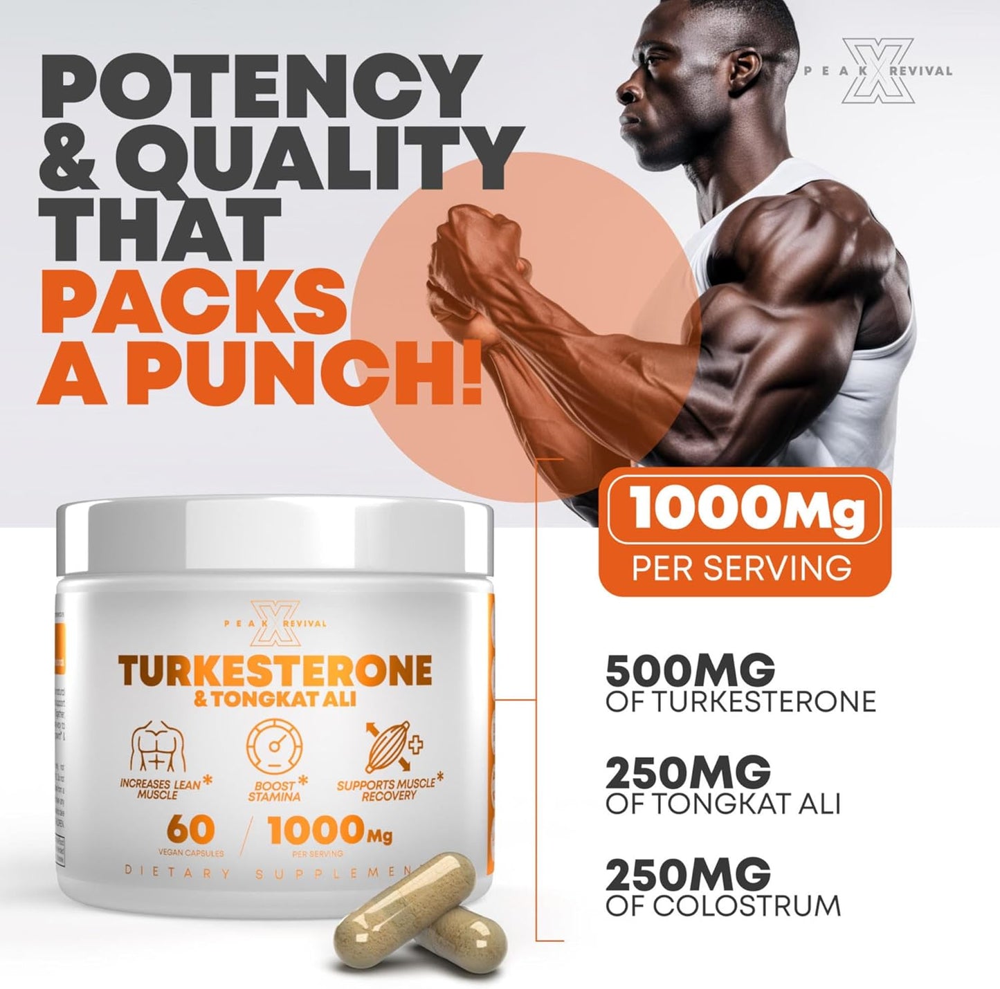 PeakX Turkesterone & Tongkat Ali