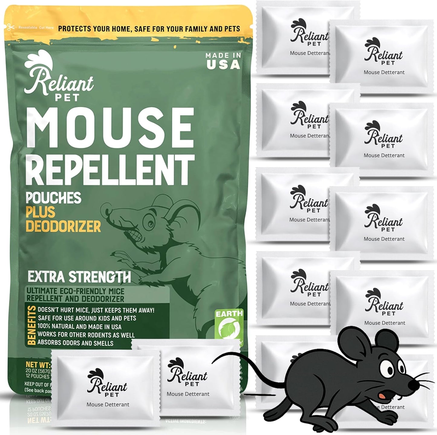 Mouse Repellent Pouches