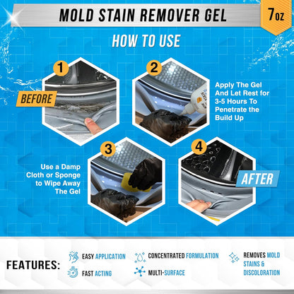 Mold Stain Remover Gel