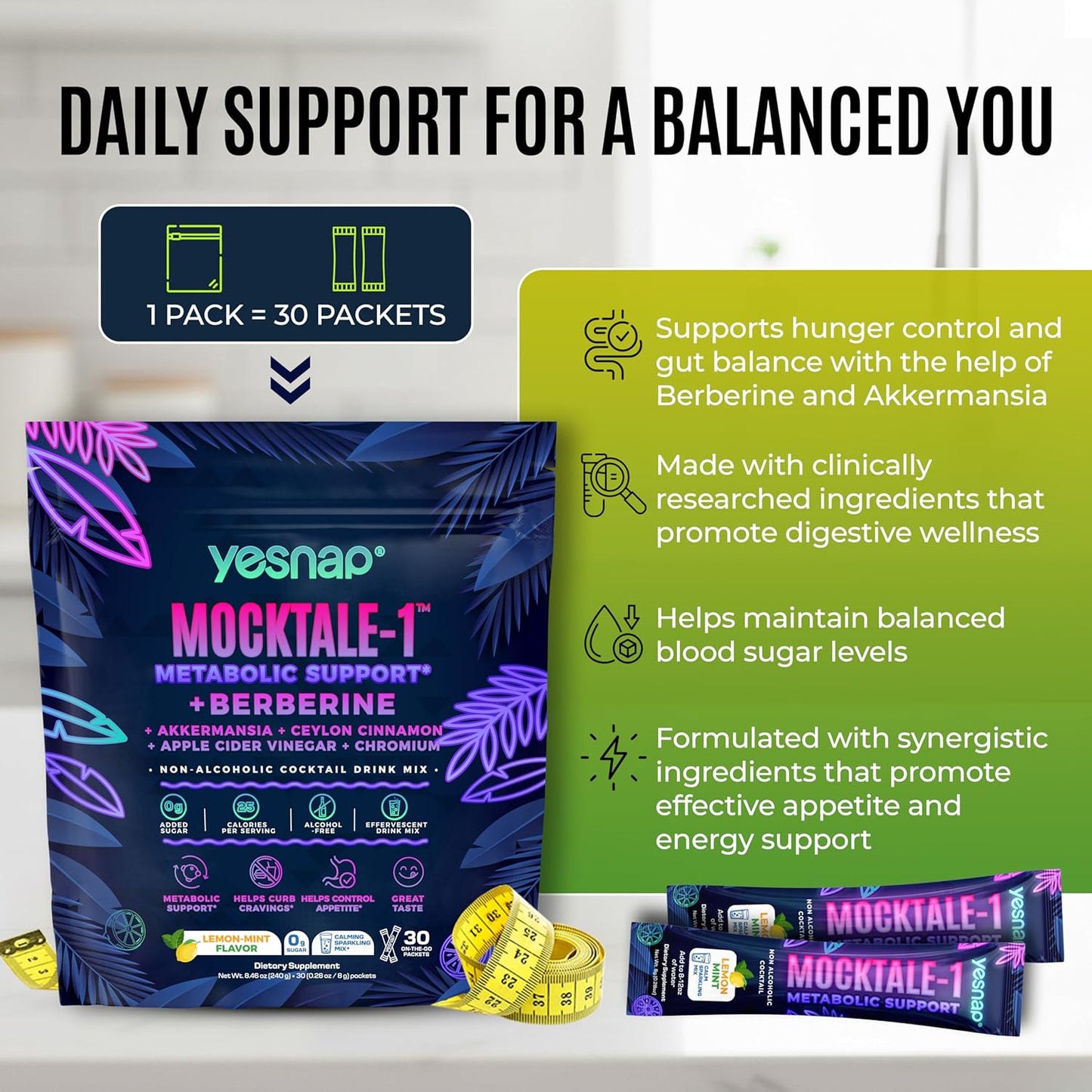MOCKTALE Metabolic Drink Mix