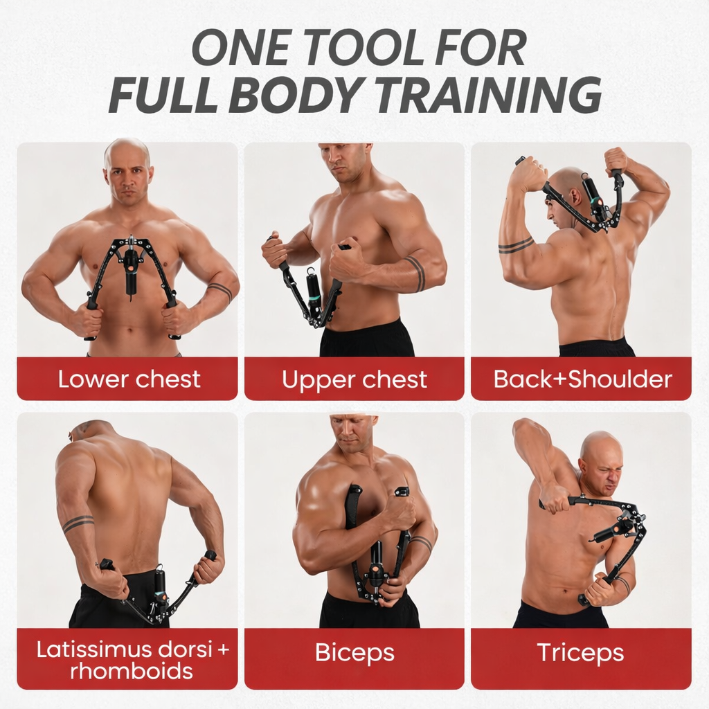 FlyBird Hydraulic Arm, Back & Chest Trainer