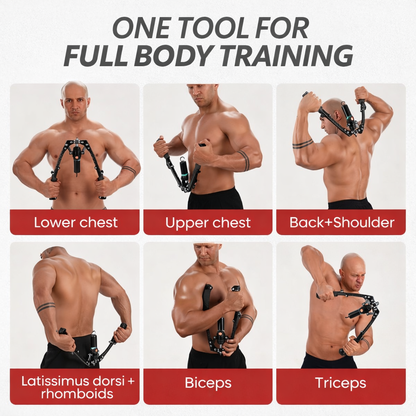 FlyBird Hydraulic Arm, Back & Chest Trainer