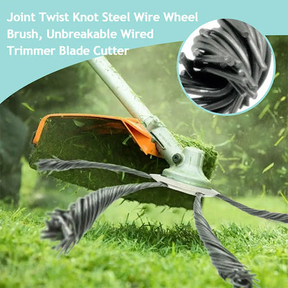 Metal 6 Inch Universal Weed Trimmer Head